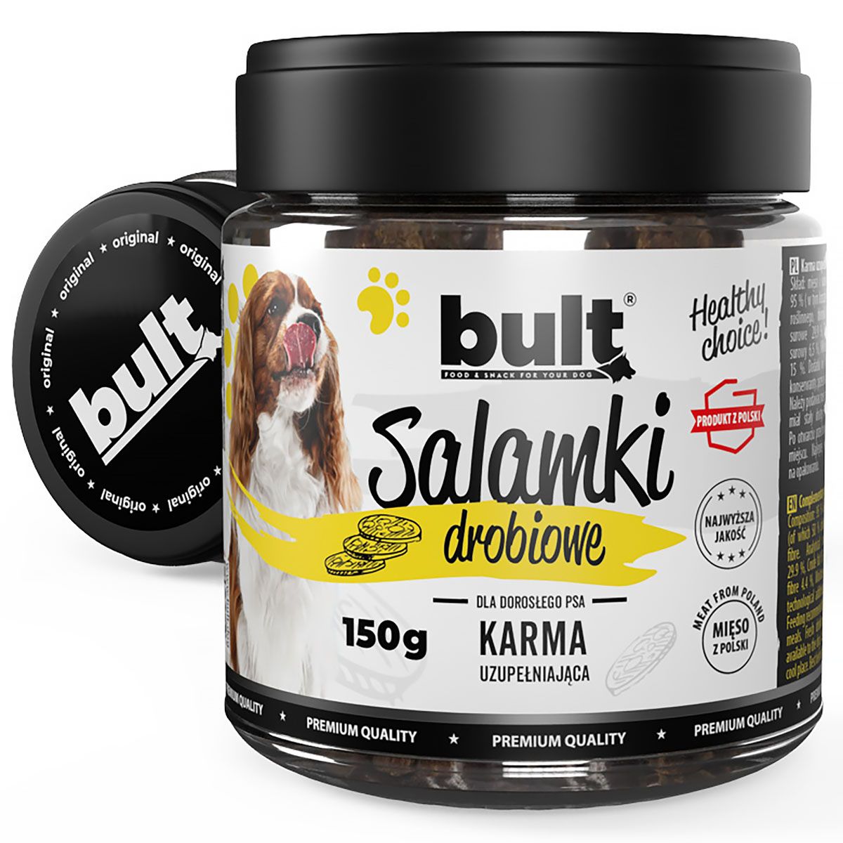 Salamki drobiowe dla psa Bult
