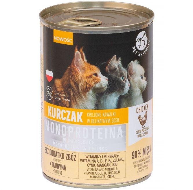 Petrepublic karma dla kota kurczak 400 g