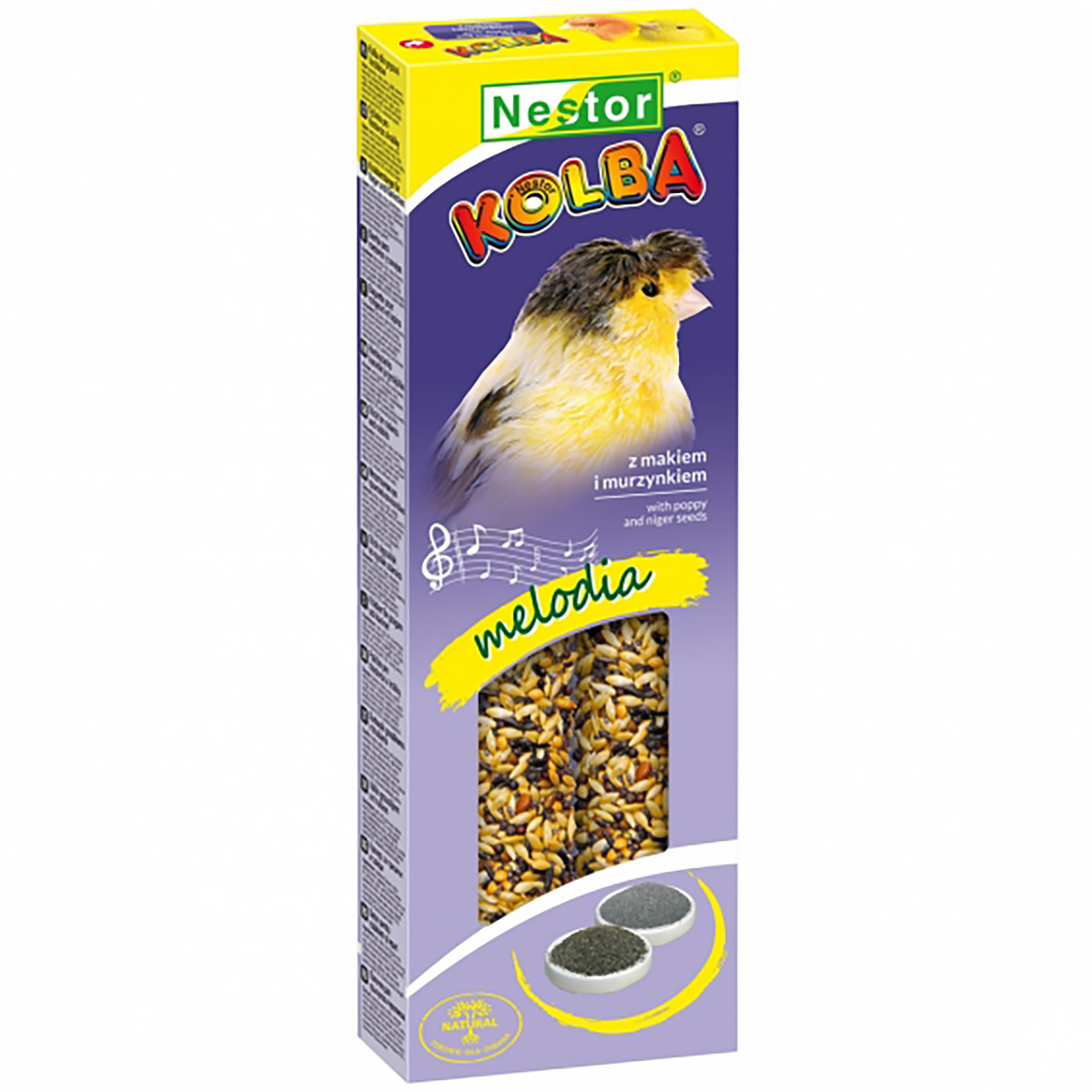 Kolba dla kanarka melodia mak i murzynek