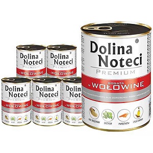 Zestaw Dolina Noteci bogata w wołowinę 6x400 g