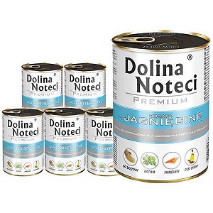 Zestaw Mokra karma dla psa Dolina Notecie z jagnięciną