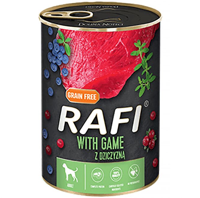 karma Rafi dla psa z dzikiem