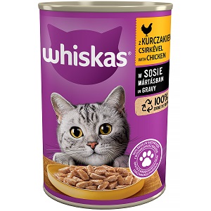 karma whiskas z kurczakiem dla kota