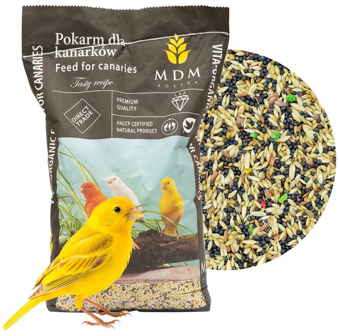 Karma standardowa dla kanarka Standard Vita-Organic 10 kg