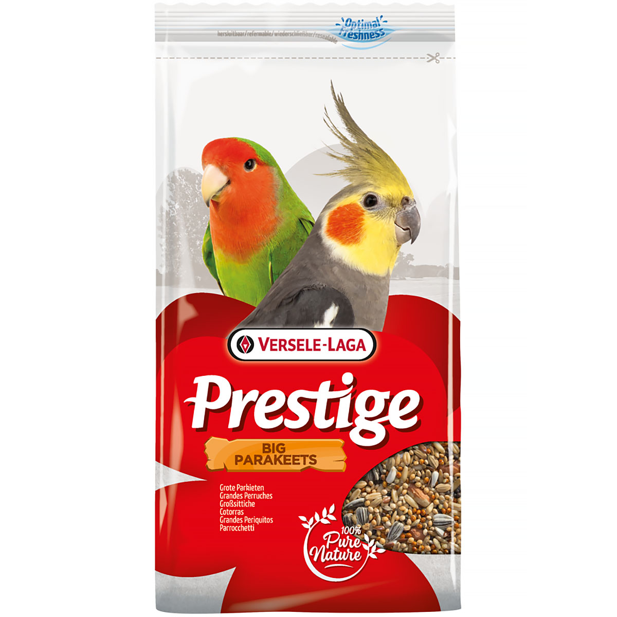 VERSELE LAGA Prestige Big Parakeets nimfy nierozłączki
