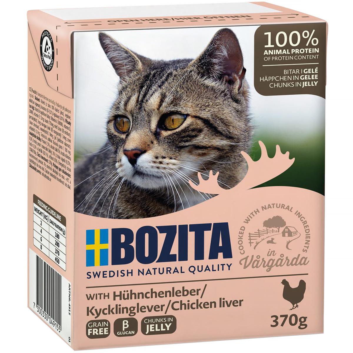 Bozita mokra karma dla kota z wątróbką droniową 370 g