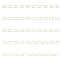 Obrączki na dzioby dla kuropatw 50 szt nakładki przeciw dziobaniu