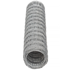 Siatka leśna 125/13/15 ocynkowana MEDIUM do ogrodzeń dla zwierząt 50 mb