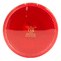 Promiennikowa lampa ze szkła zbrojonego o mocy 175 W - czerwona