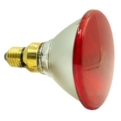 Żarówka promiennikowa podczerwona zbrojone szkło POWER Heat 100 W czerwona