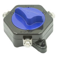 Sekcjoner do odłączania zasilania pastucha z przełącznikiem kwater