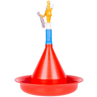 Automatyczne poidło dzwonowe dla indyków i gęsi z balastem