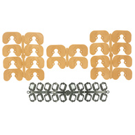 Osłonki na dzioby przeciw dziobaniu dla bażantów Elastic 20 sztuk