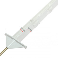 Słupek polipropylenowy do pastucha - dwie stopki - 105 cm wzmocniony