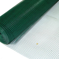 Siatka zgrzewana w otulinie oczko 13 x 13 mm drut 1,2 mm - powlekana 5 mb