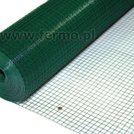 Krata zgrzewana powlekana PCV oczko 16 x 16 drut 1,2 mm w rolce 5 mb
