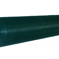 Woliera dla gryzoni i małych drapieżników - siatka zgrzewana powlekana PVC oczko 16x16mm