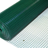 Siatka zgrzewana powlekana oczko 19 x 19 mm drut 1,4 mm rolka 5 mb