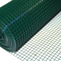 Siatka zgrzewana na wolierę dla papug oczko 25 x 25 mm, rolka 5 mb