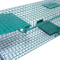 Żywołapka na kuny, łasice, koty, wydry 2 wejściowa - uniwersalna 125 cm