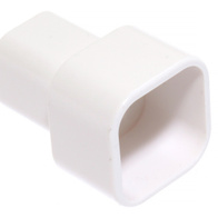 Łącznik, przejście z rury 22 x 22 mm na 28 x 28 mm