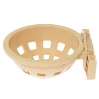 Gniazdko lęgowe dla kanarków, małych ptaszków śpiewających 87mm + uchwyt mocujący