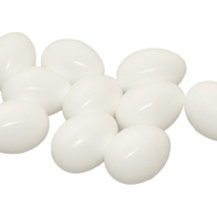 Sztuczne jajka podkładowe dla gołębi z wypełnieniem - 10 sztuk