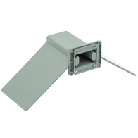 Siodełko spoczynkowe dla gołębi plastikowe z uchwytem mocującym