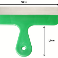 Szpachelka skrobak ręczny do usuwania pomiotu z klatek 30 cm