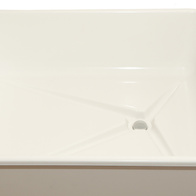 Wanna kąpielowa gołębi z korkiem spustowym 50 x 57 x 15 cm