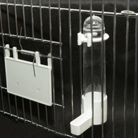 Poidło fontanna dla małych gatunków kanarków i papużek 70 ml białe