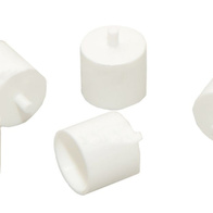 Końcówka do zawieszenia żerdki 14 mm w klatce drewnianej - 2 sztuki