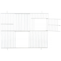 Front do klatek dla papug i kanarków 2 drzwiczki - 40 x 30 cm