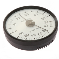 Termohigrometr analogowy do inkbatorów, klujników, odchowaników duża tarcza - 103 mm