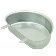 Pojemnik na wodę do królika metalowy półksiężyc