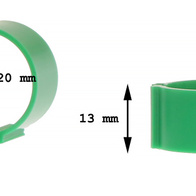 Obrączki do znakowania gęsi 20 mm - 50 sztuk