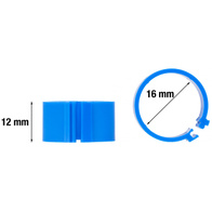 Obrączki do znakowania kur ras dużych i pawi 18 mm - 50 szt.