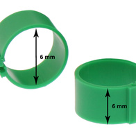 Znaczniki dla przepiórek i piskląt 6 mm - 100 sztuk