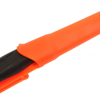 Nóż ząbkowany, podręczny uniwersalny dla hodowców - krótka klinga ze stali nierdzewnej