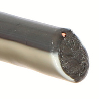 Lina do pastucha dla koni X-TREME biało-czarna fi 5 mm 200 m