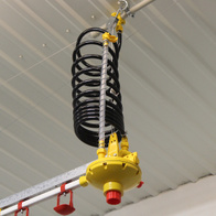 Wąż spiralny zasilający do reduktorów ciśnienia - 6mb