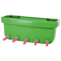 Poidło dla cieląt zwieszane z 5-cioma smoczkami - 30l