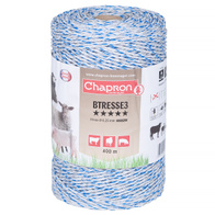 Plecionka niebieska do pastucha BTRESSE3 rolka 400 m - klasa PREMIUM