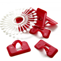 Osłonki na dzioby komplet 10 nosków + 30 szpilek