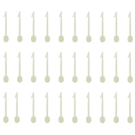 Zapinki do nakładek na dzioby białe - 30 sztuk