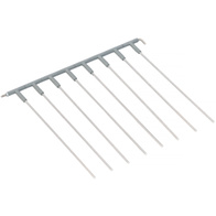 Zestaw widełki wlotowe 25 cm z prętem głównym 31,5 cm