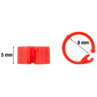 Obrączki, znaczniki 8mm dla gołębi 100 sztuk