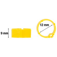 Obrączki, znaczniki 12mm dla bażantów 100 sztuk