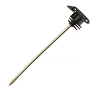 Izolator do taśmy z długim trzpieniem do słupków drewnianych