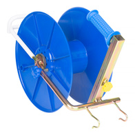 Zwijak przewodów z blokadą, hamulcem do zawieszania na słupkach PROFI